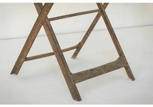 Elegant Paar Antieke Franse Klapstoelen photo vinterior