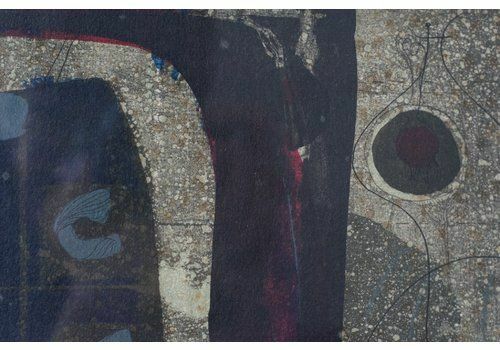 Abstract Composition, Etching And Aquatint On Paper photo 475.0