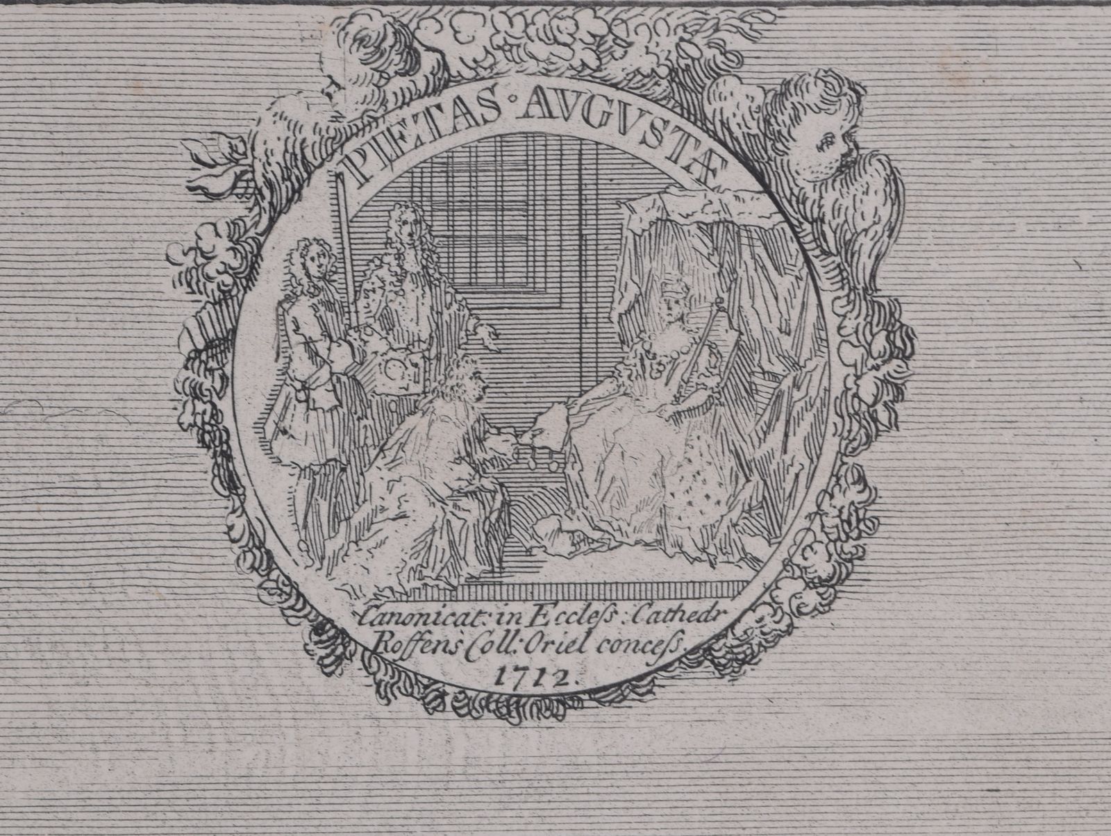 Oriel College, Oxford (1736), 1700s photo 450.0