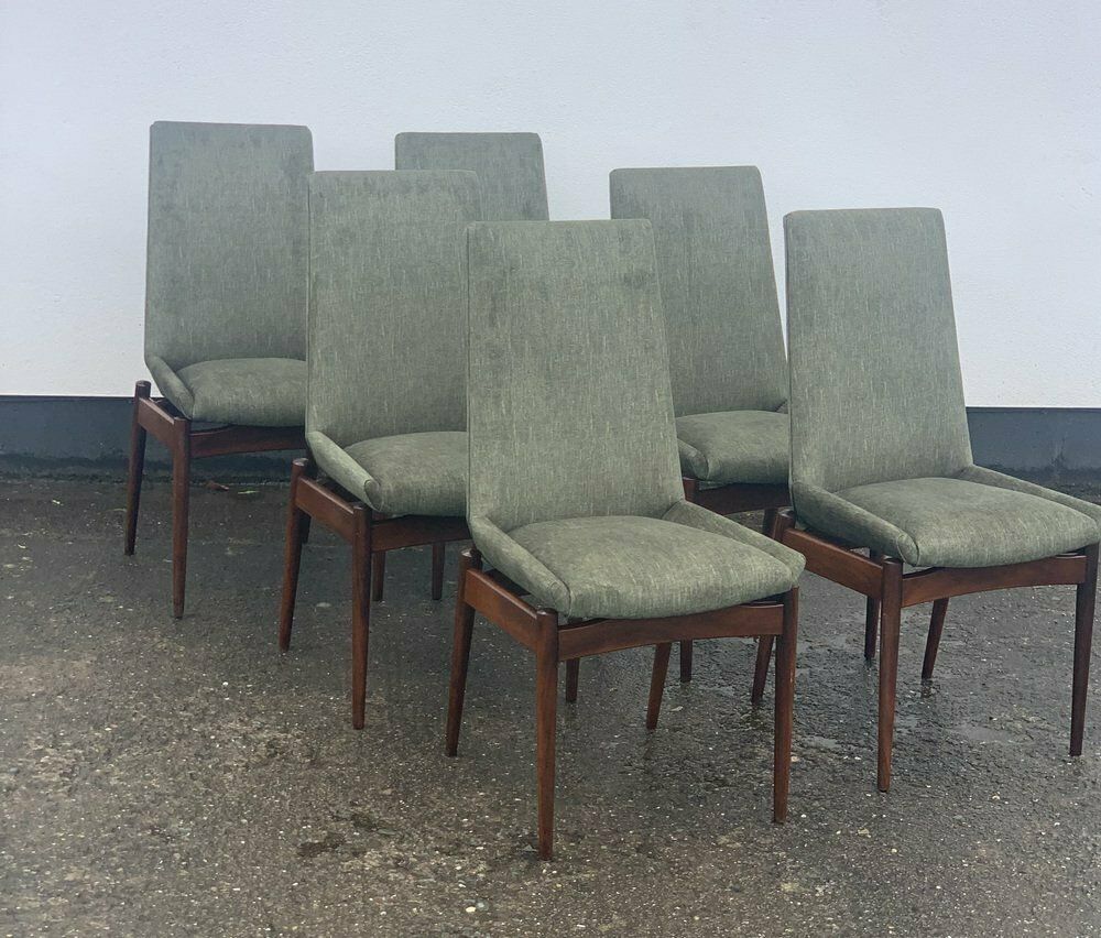 Furniture Vintage Dining Chairs By Robert Heritage For Archie Shine, 1960s, Set Of 6 photo