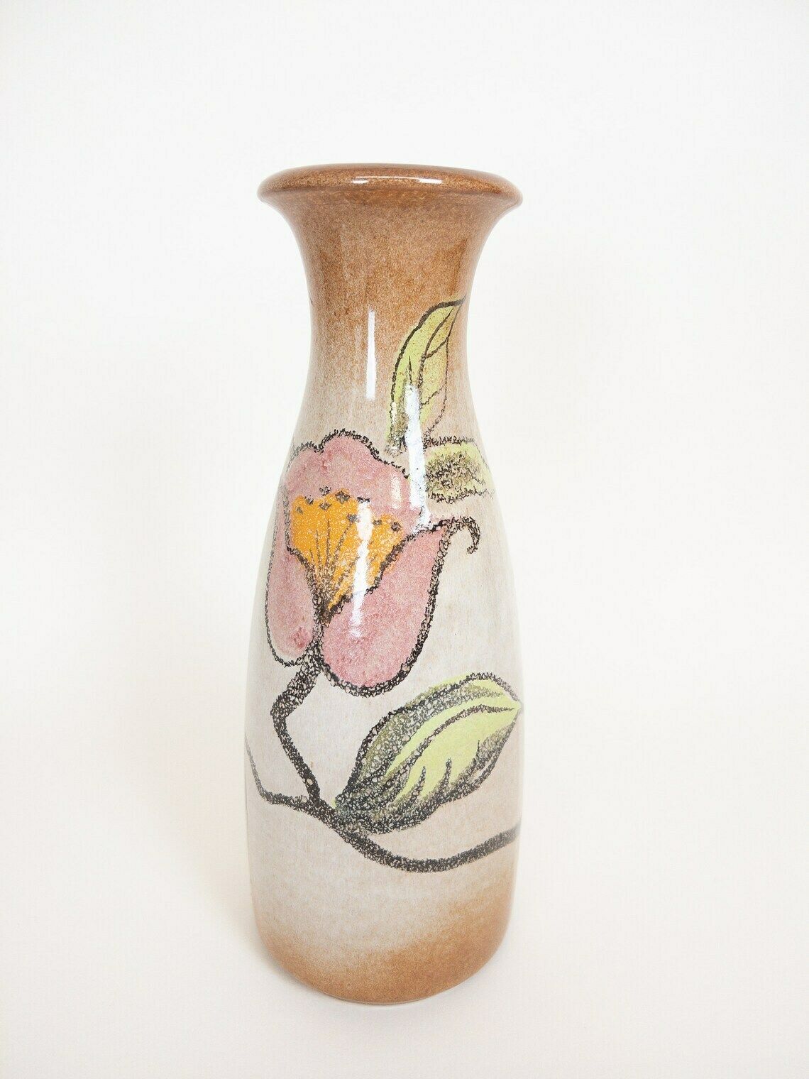 Pair Of West German Pottery Art Vases By Scheurich 293 30 photo Home Decor