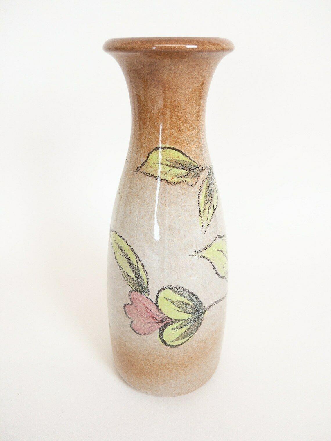 Pair Of West German Pottery Art Vases By Scheurich 293 30 photo 65.0