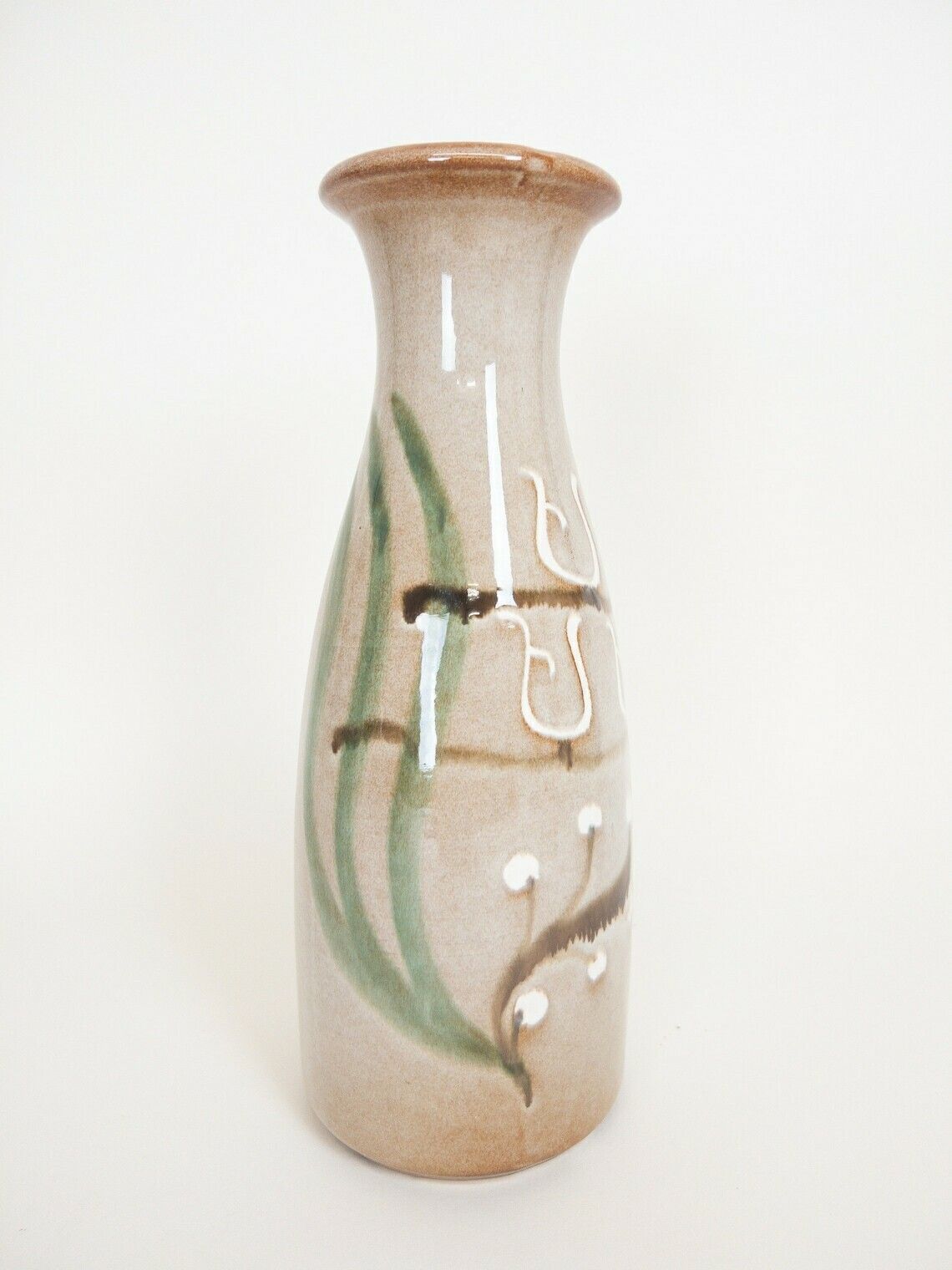 Pair Of West German Pottery Art Vases By Scheurich 293 30 photo buy