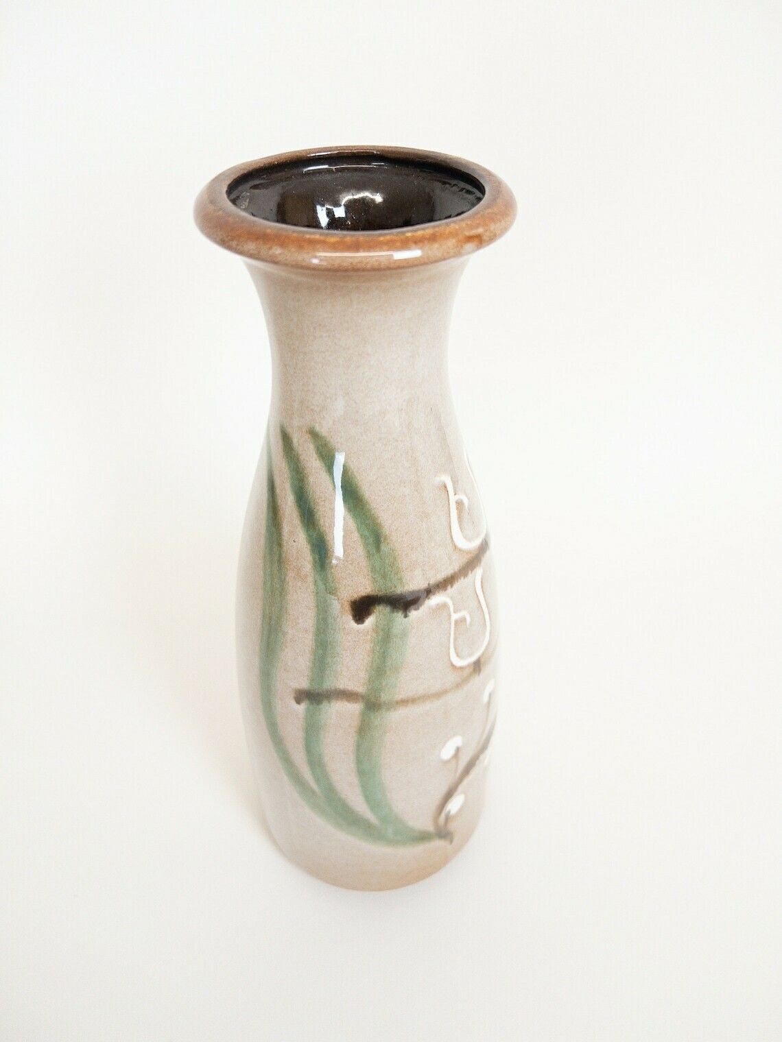 Pair Of West German Pottery Art Vases By Scheurich 293 30 photo vintage