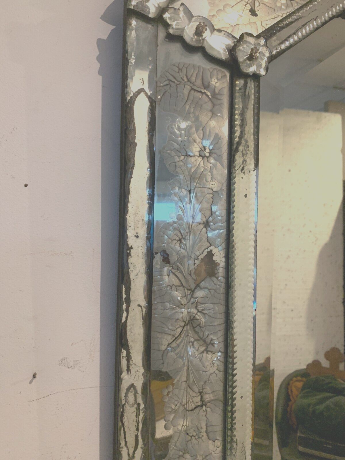 photo buy Venetian Mirror With Pare Close XX Century