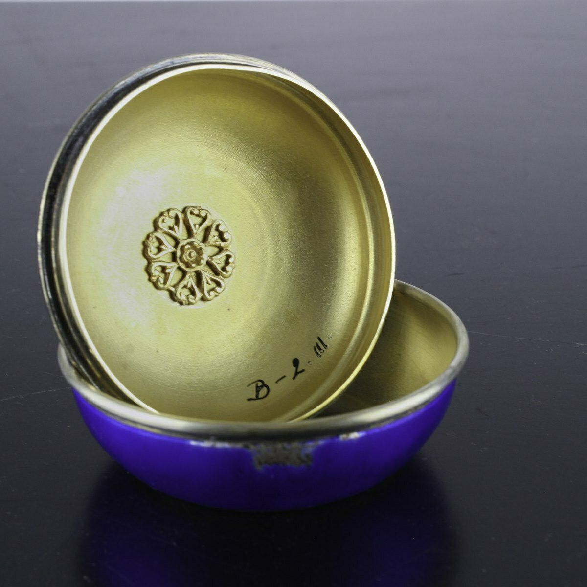 Enamelled Metal Jewelery Box photo furniture