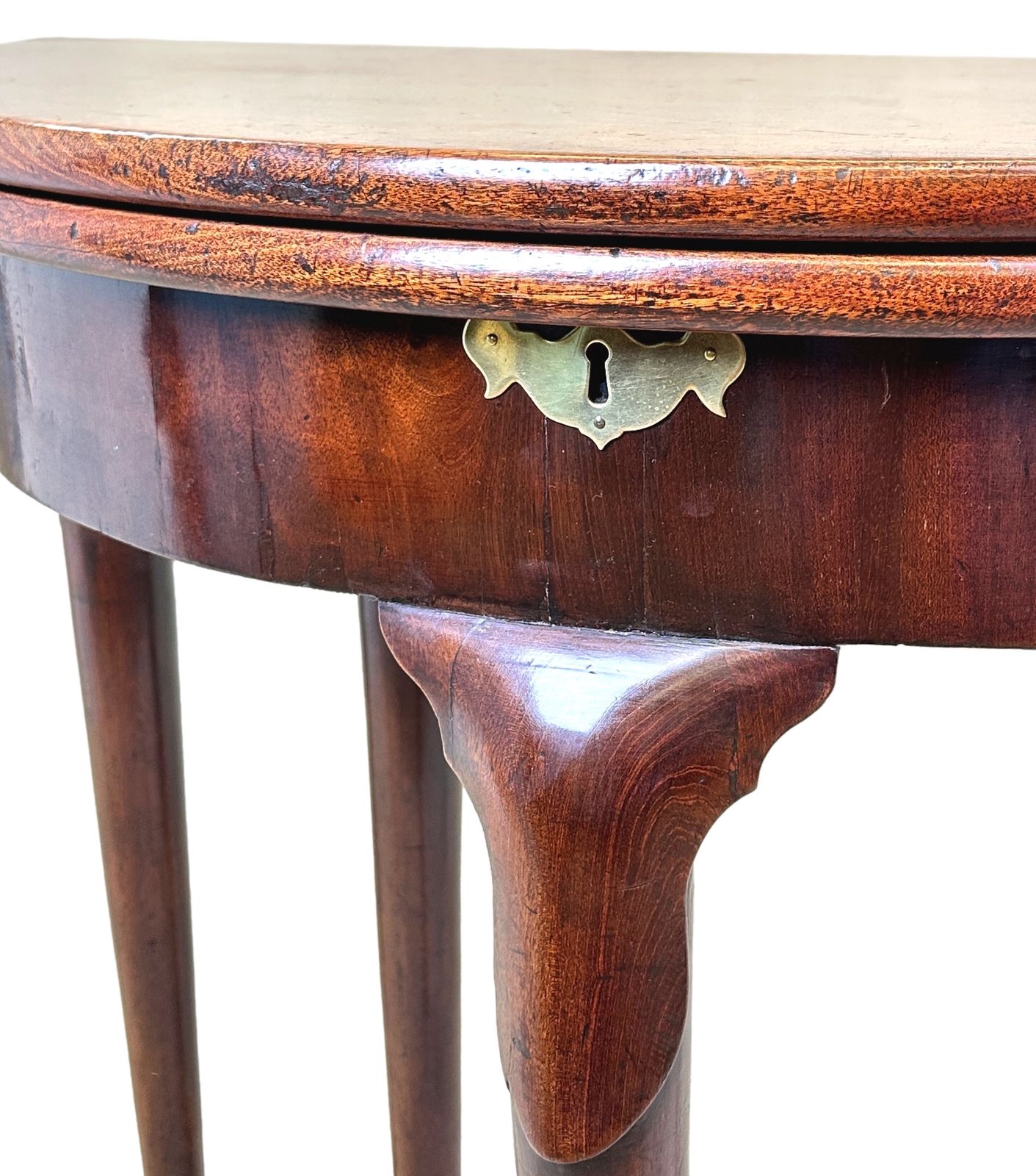 Early Georgian Mahogany Tea Table (England, Circa 1730) photo vintage