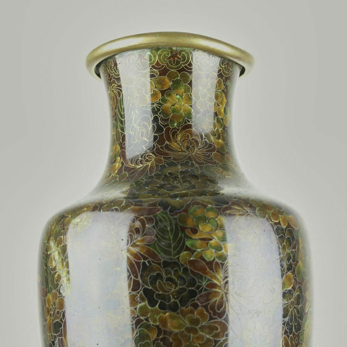 Oriental Cloisonne Vase photo furniture