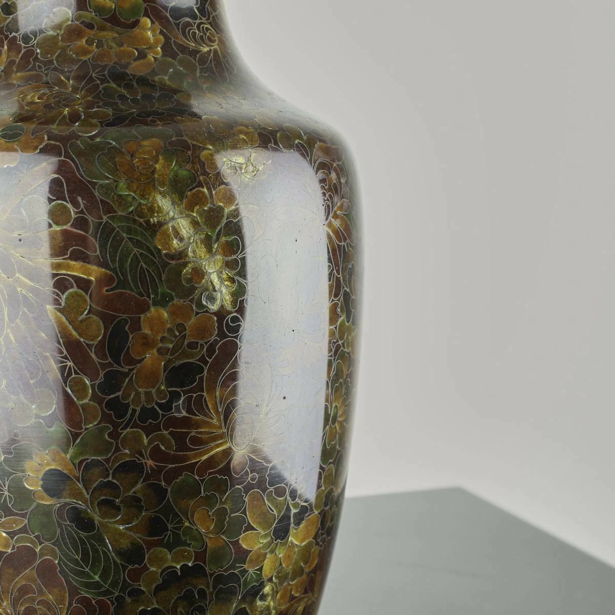 Oriental Cloisonne Vase photo Home Decor