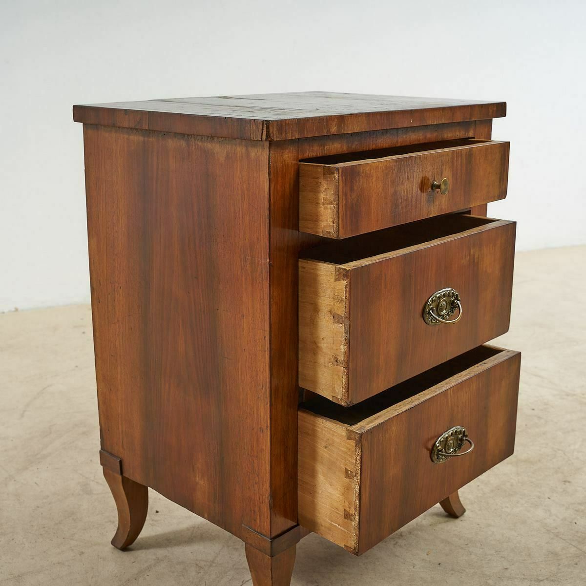 Small Directory Chest, Walnut Slabed photo Furniture