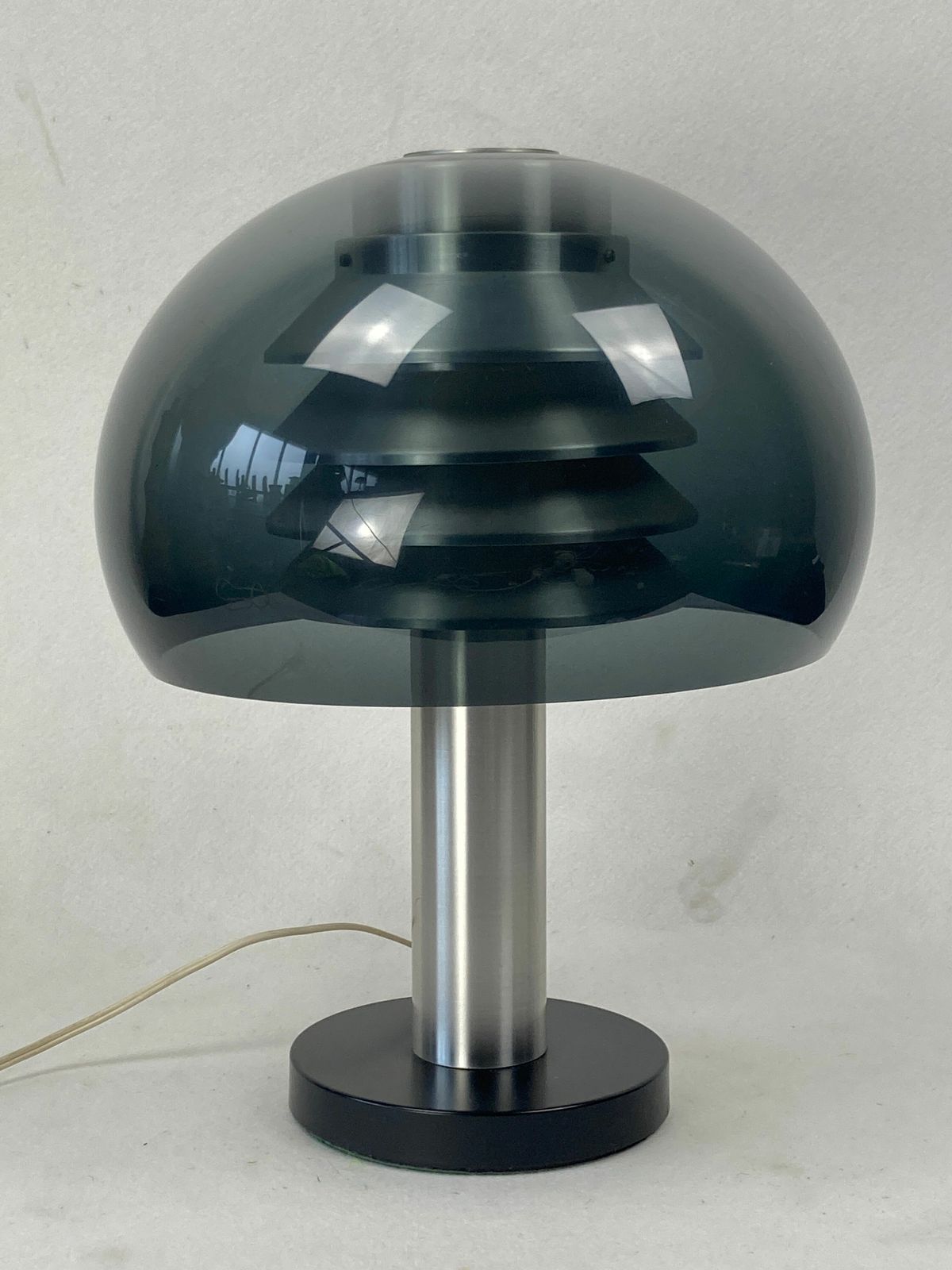 Space Age Aluminum Mushroom Dome Lamp By Hans Agne Jakobsson For Markaryd, Sweden 1960s photo buy