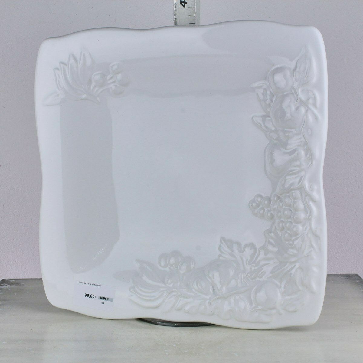 Large Centerpiece Plate From An Ancient Furnace