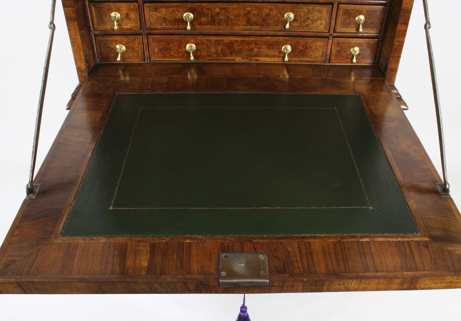 photo for sale Antique Queen Anne Walnut Secretaire Chest / Escritoire, Circa 1710 18th C