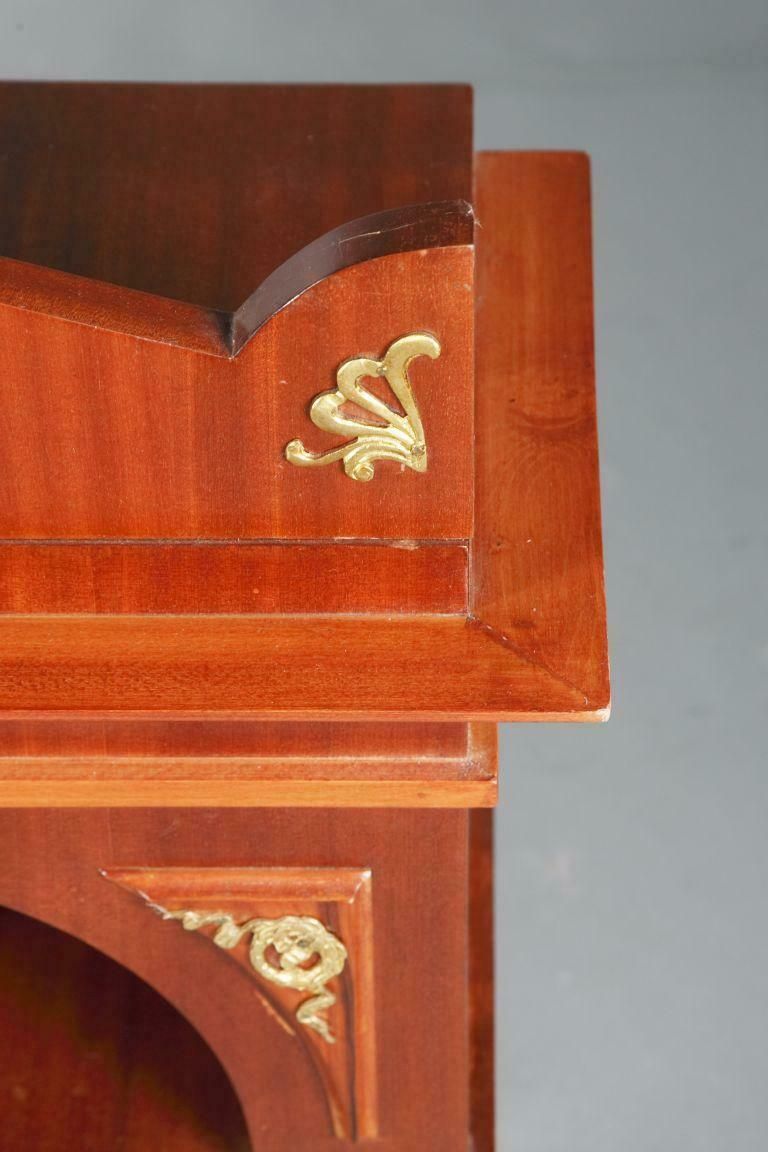 20th Century Decorative Cabinet In Empire Style Mahogany photo furniture