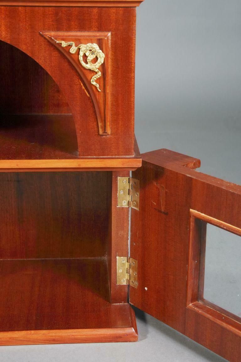 20th Century Decorative Cabinet In Empire Style Mahogany photo buy