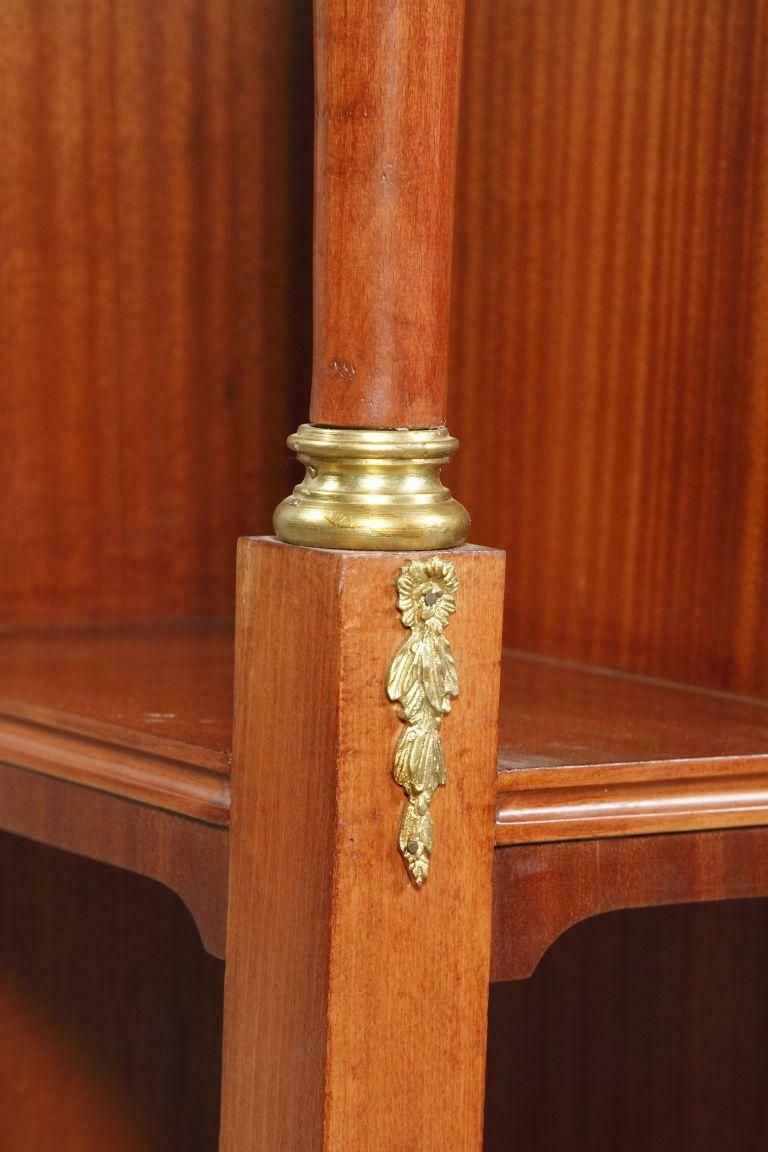 photo vintage 20th Century Decorative Cabinet In Empire Style Mahogany