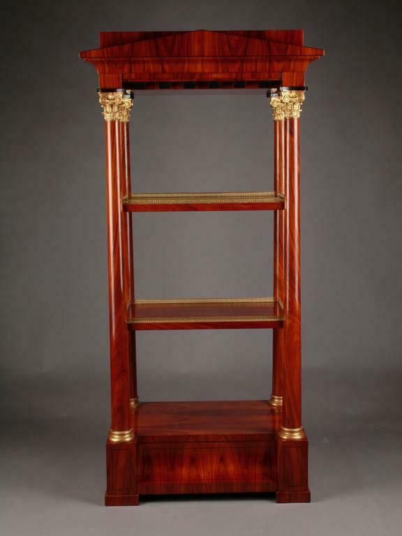 20th Century Biedermeier Style Etagere Shelves photo furniture