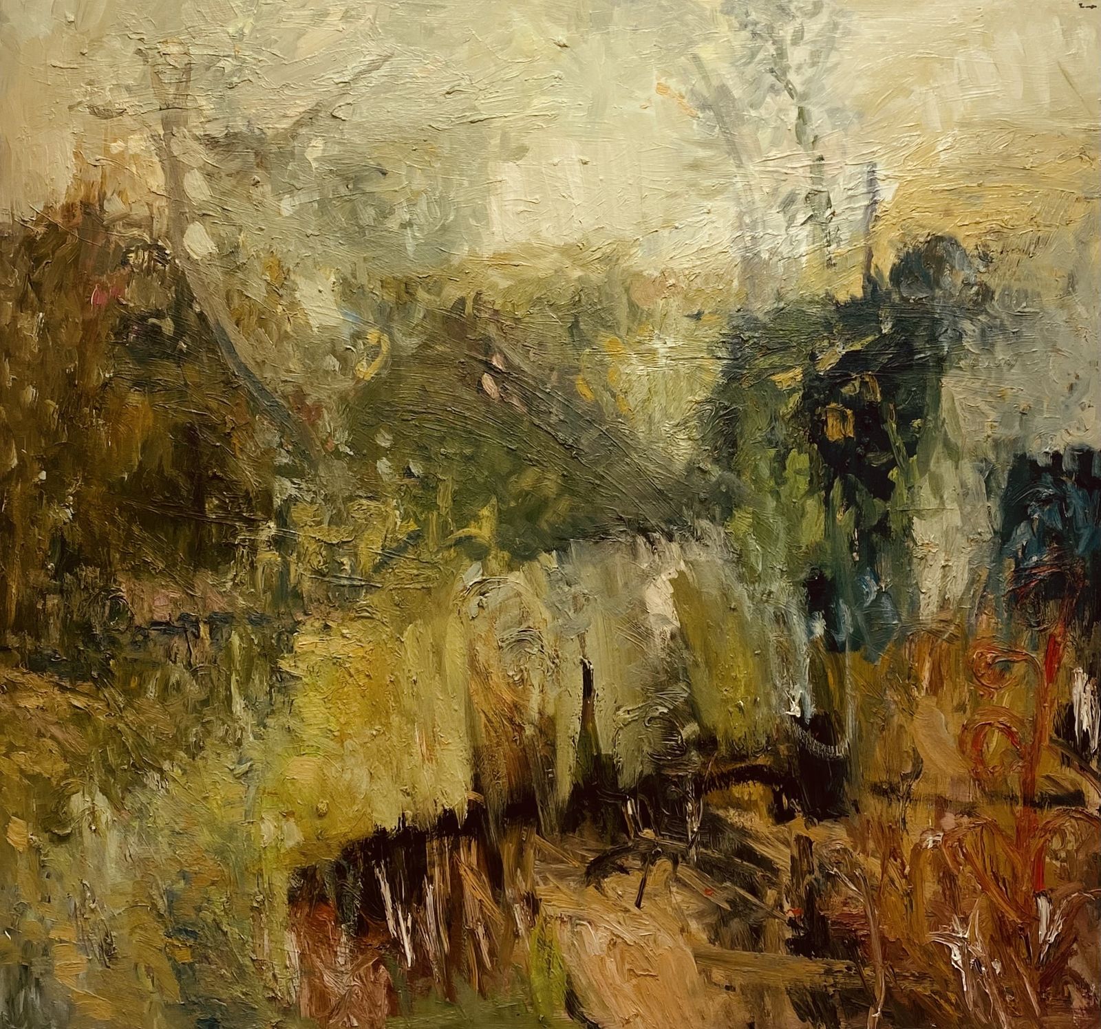 Finding Solace. Large Impressionist Oil Painting By Francesca Owen