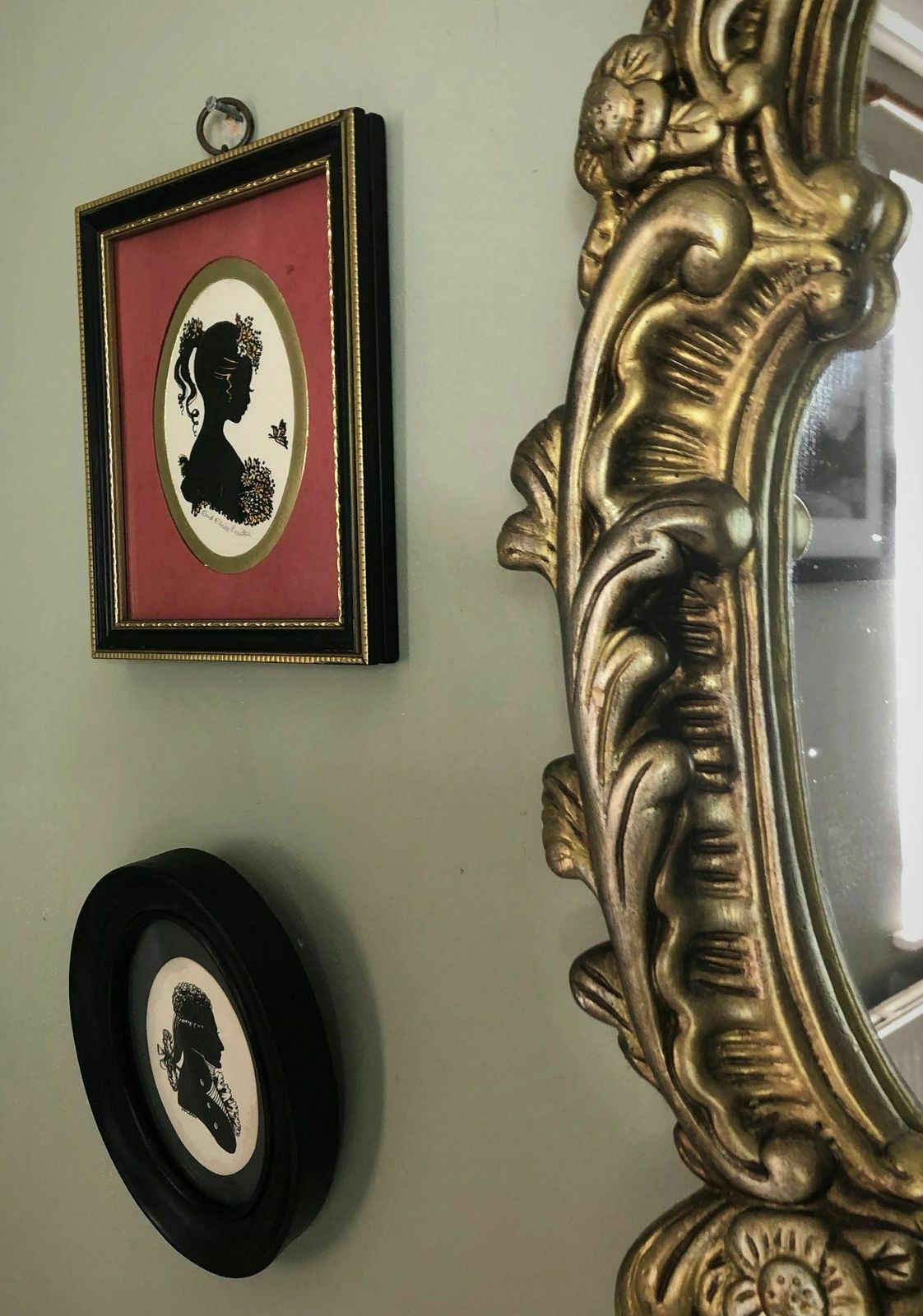 Miniature Silhouette Of Georgian Gent    Signed Mclean