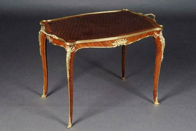 19th Century Louis Quinze French Serving Table By Francois Linke photo furniture