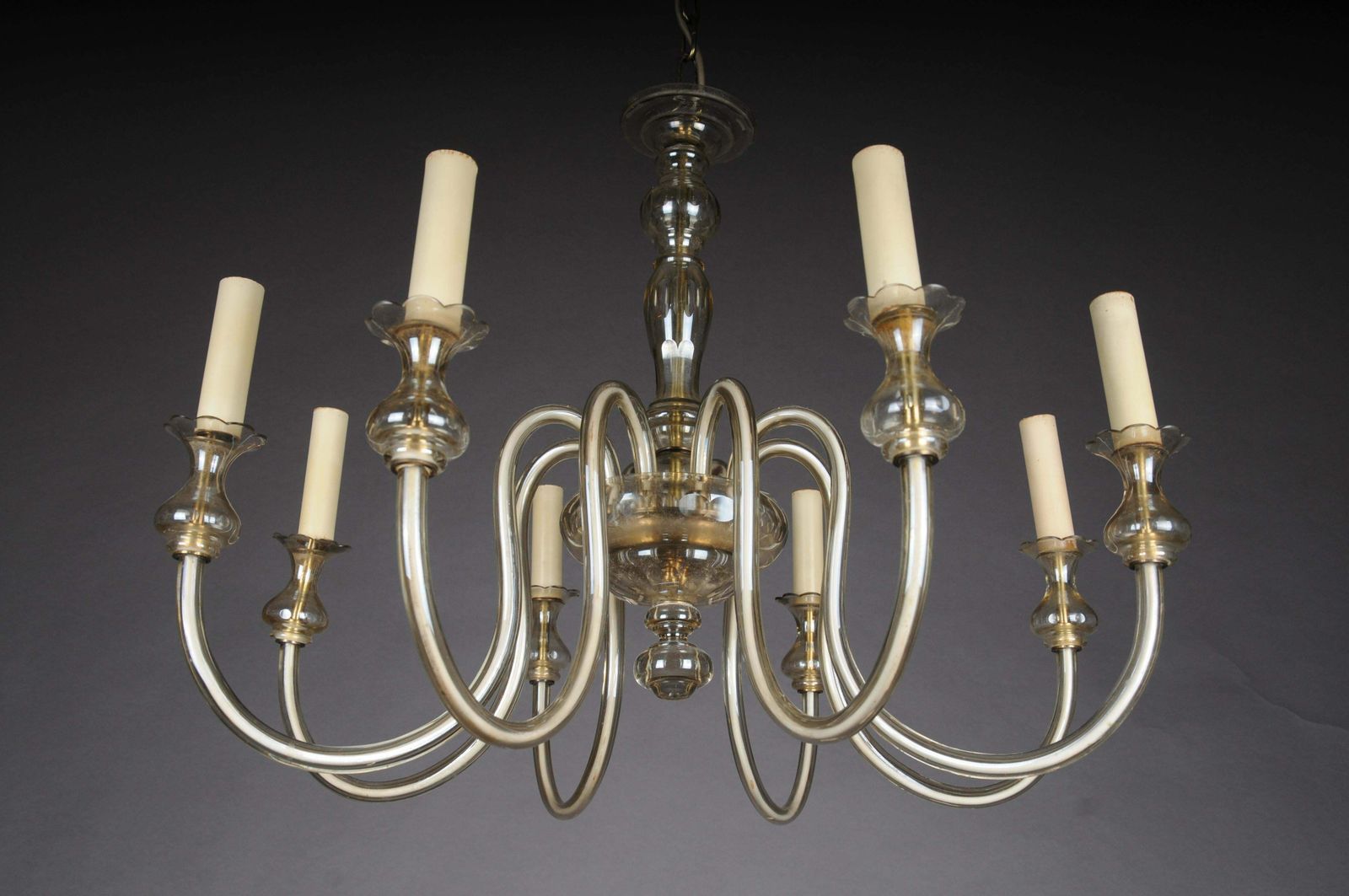 photo vinterior 20th Century Glazed Italian Chandelier