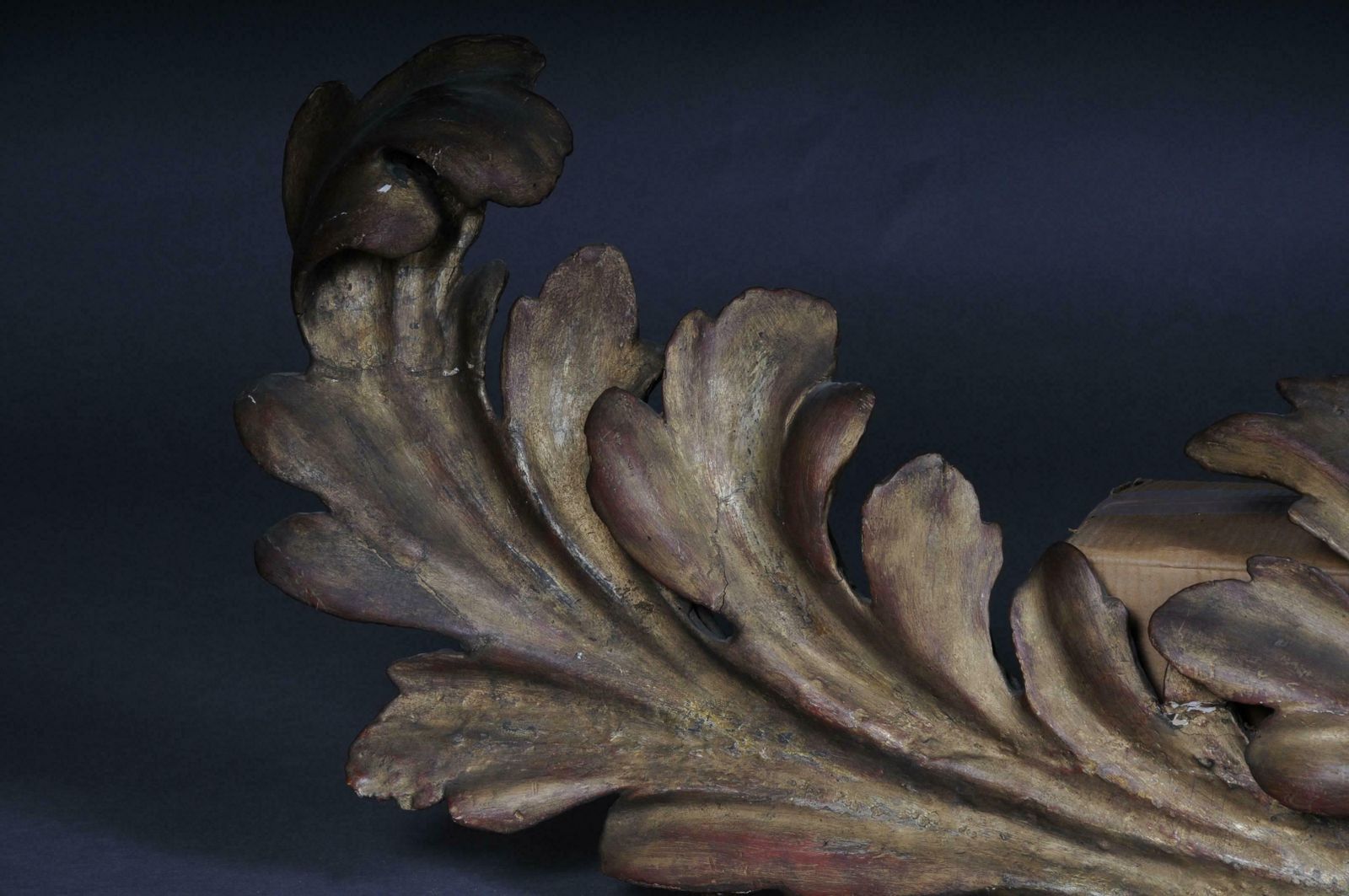 18th Century Museum Baroque Ornamental Element, Supraporte photo vinterior