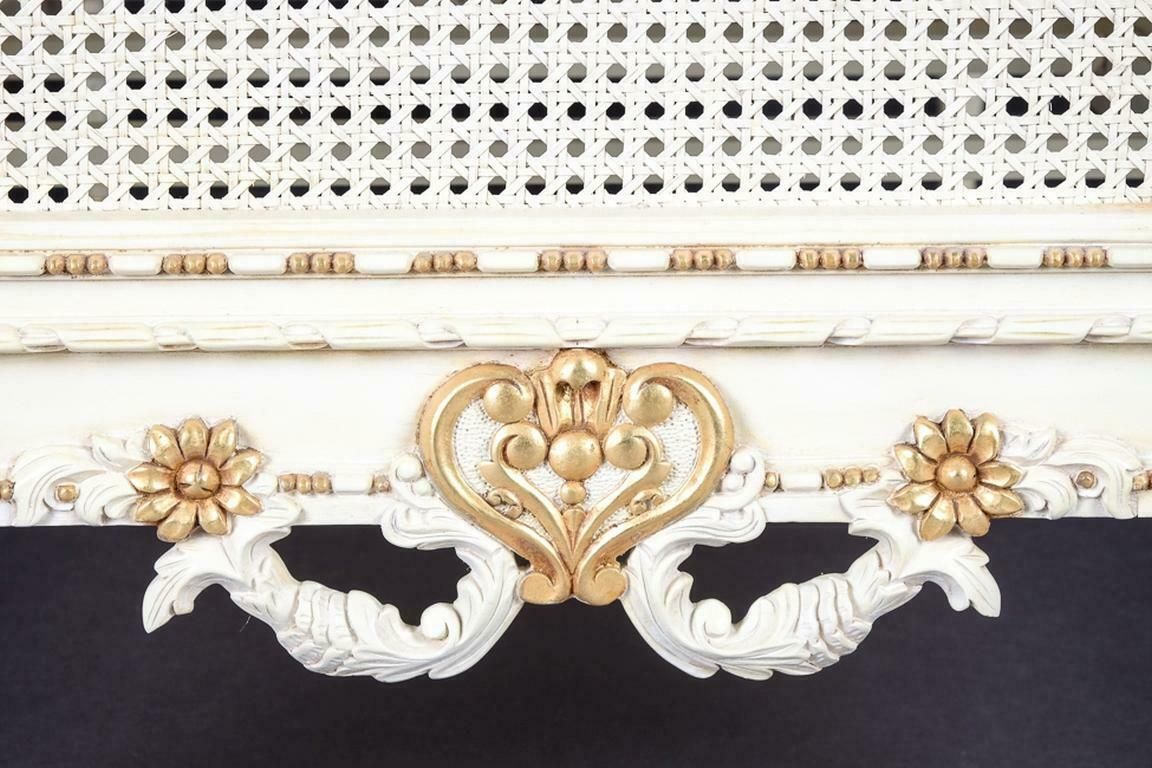 Baby Baroque Bed In The Style Of The Louis XVI photo vintage