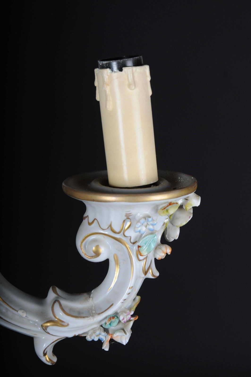 photo vinterior Baroque Porcelain Chandelier/Candelabra, Germany