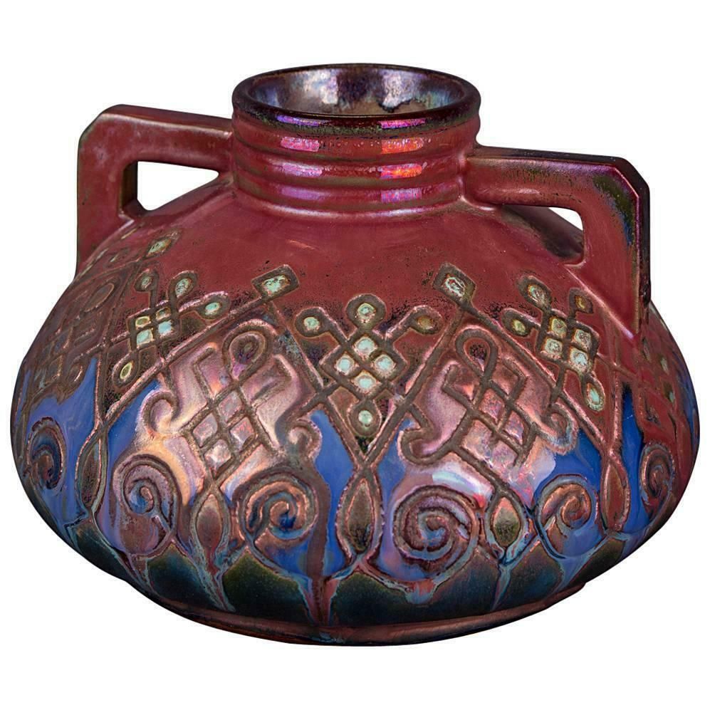 photo for sale 19th Century Art Nouveau Ceramic Vase