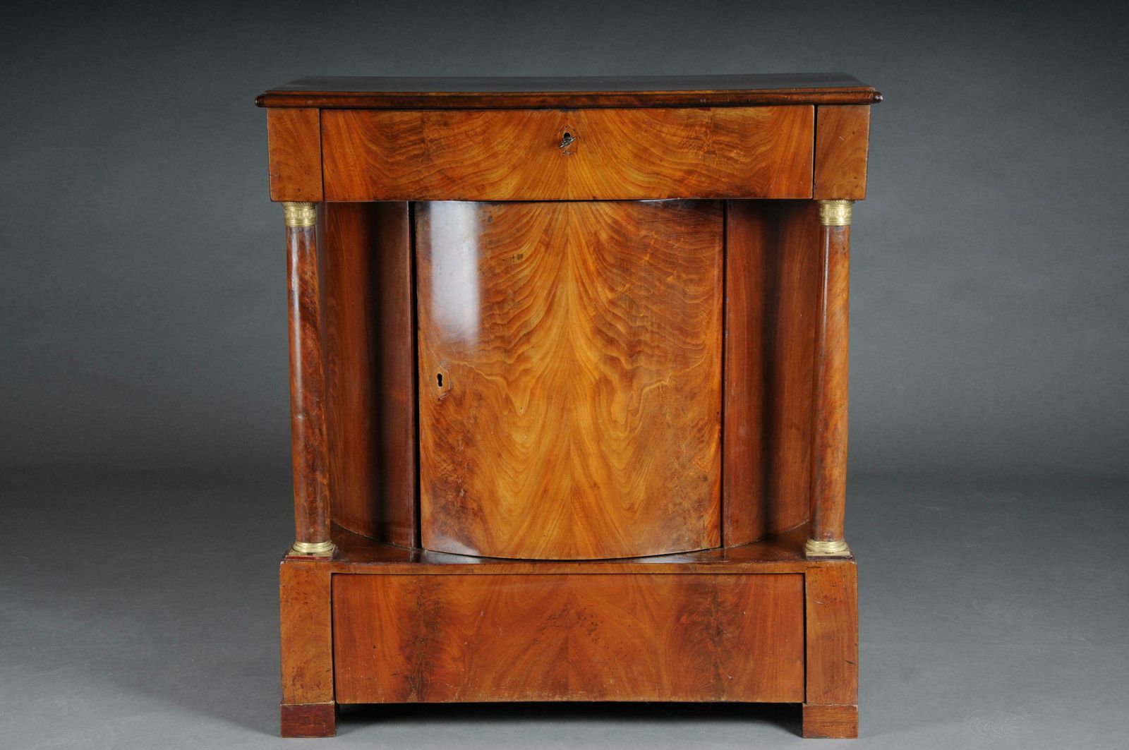 Antique Half Round Empire Chest Of Drawers, Mahogany, Around 1810 £3,082.47 £3,853.0920% Off