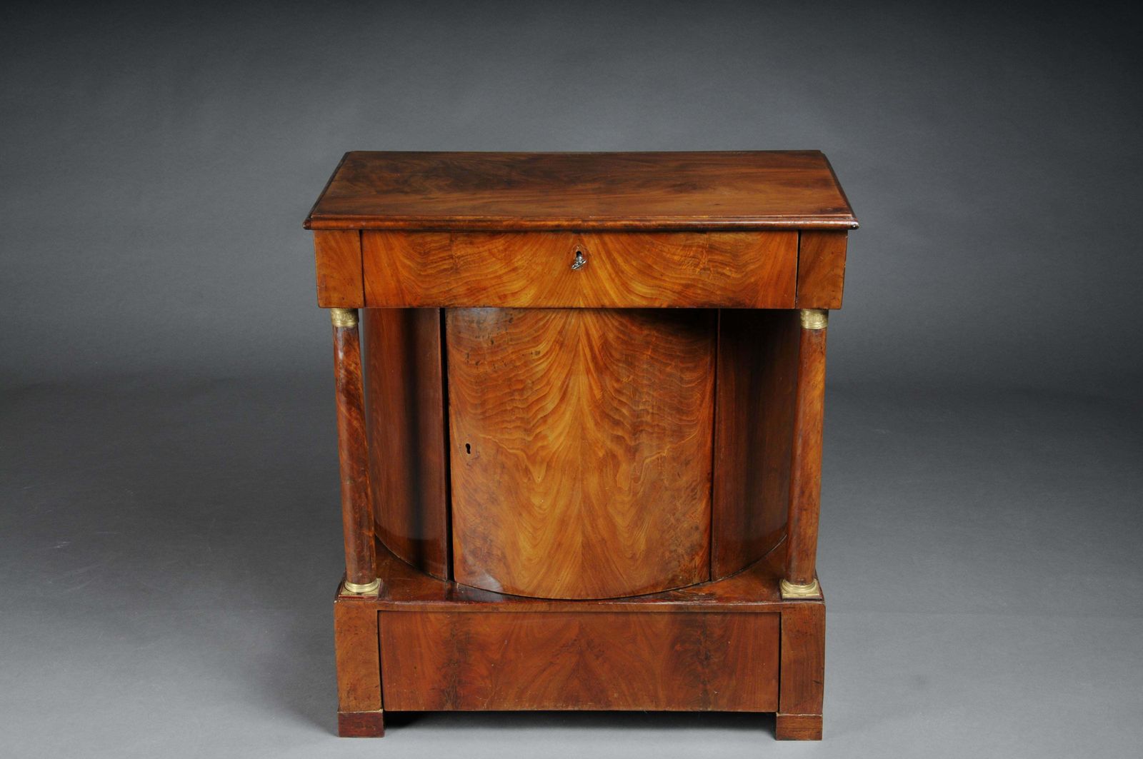 Antique Half Round Empire Chest Of Drawers, Mahogany, Around 1810 £3,082.47 £3,853.0920% Off photo furniture
