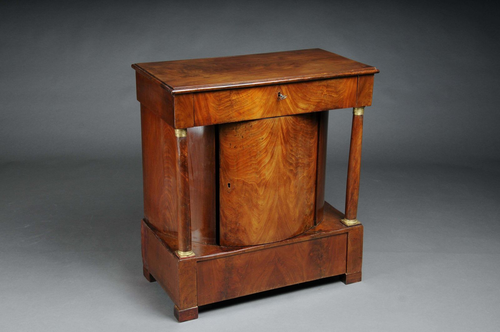 Antique Half Round Empire Chest Of Drawers, Mahogany, Around 1810 £3,082.47 £3,853.0920% Off photo Furniture