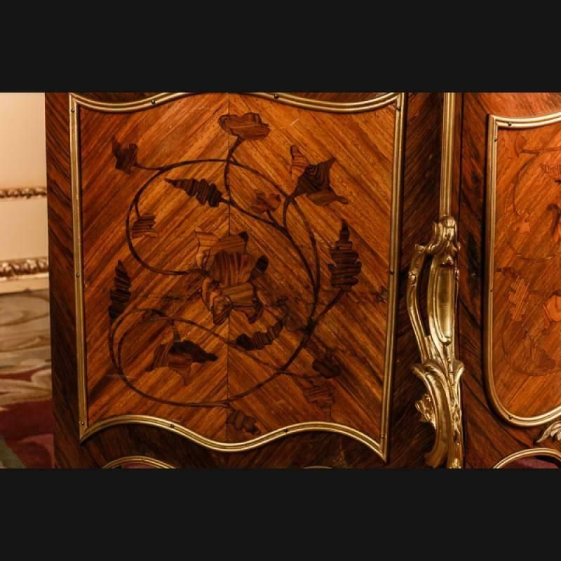 19th Century Napoleon III Style Bois Satine Vitirne photo Furniture