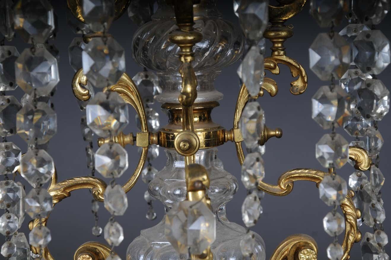 Lighting Antique Magnificent Floor Lamp Bronze Gold Napoleon III photo