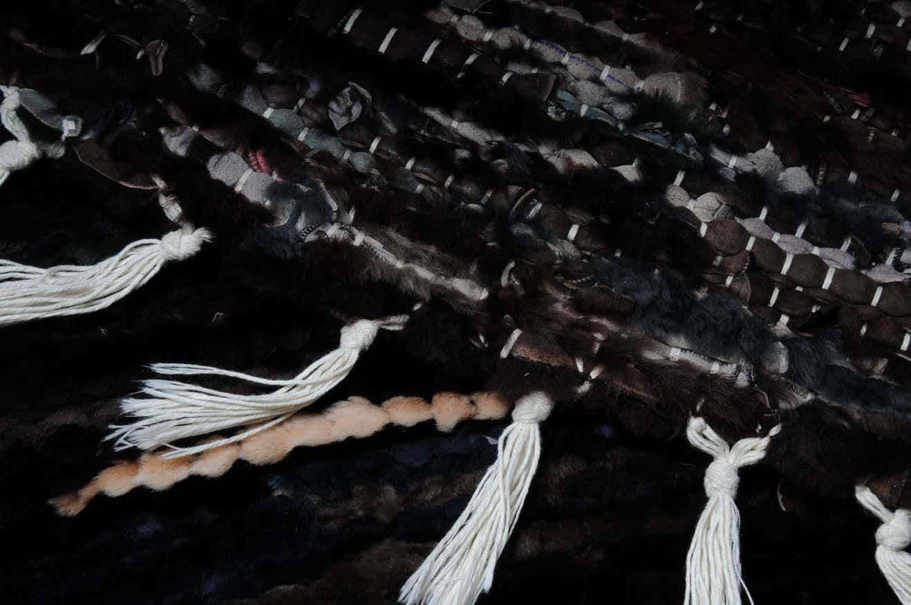 photo for sale Exclusive Real Fur Rug Designer Rug