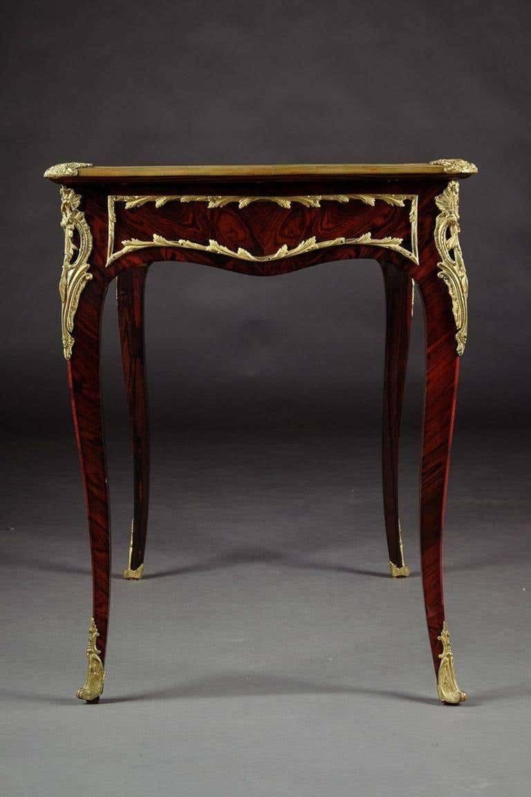 19th Century Napoleon III Ladies Bureau Plat Desk photo buy
