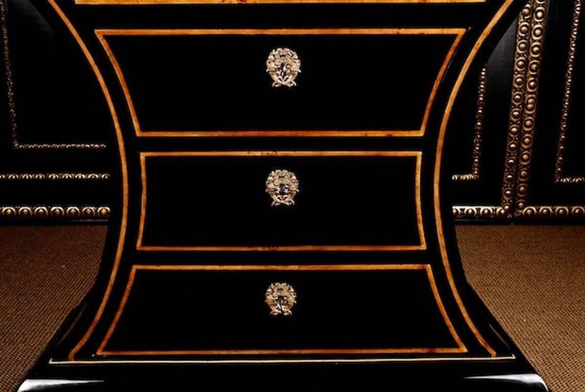photo furniture 20th Century Vienna Biedermeier Lyre Secretaire