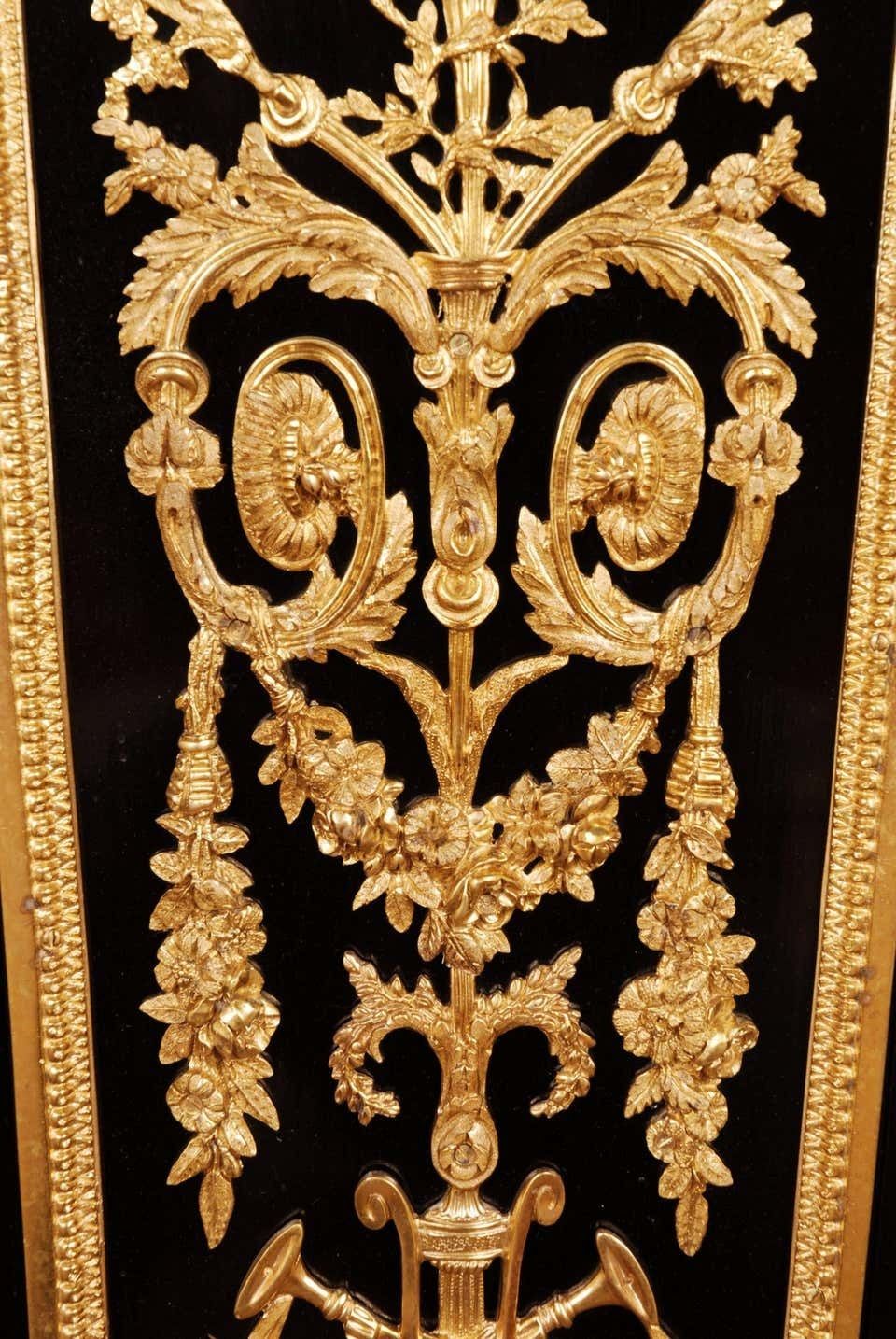 20th Century Louis XVI Style Pedestal After Jean Henri Riesener photo vinterior