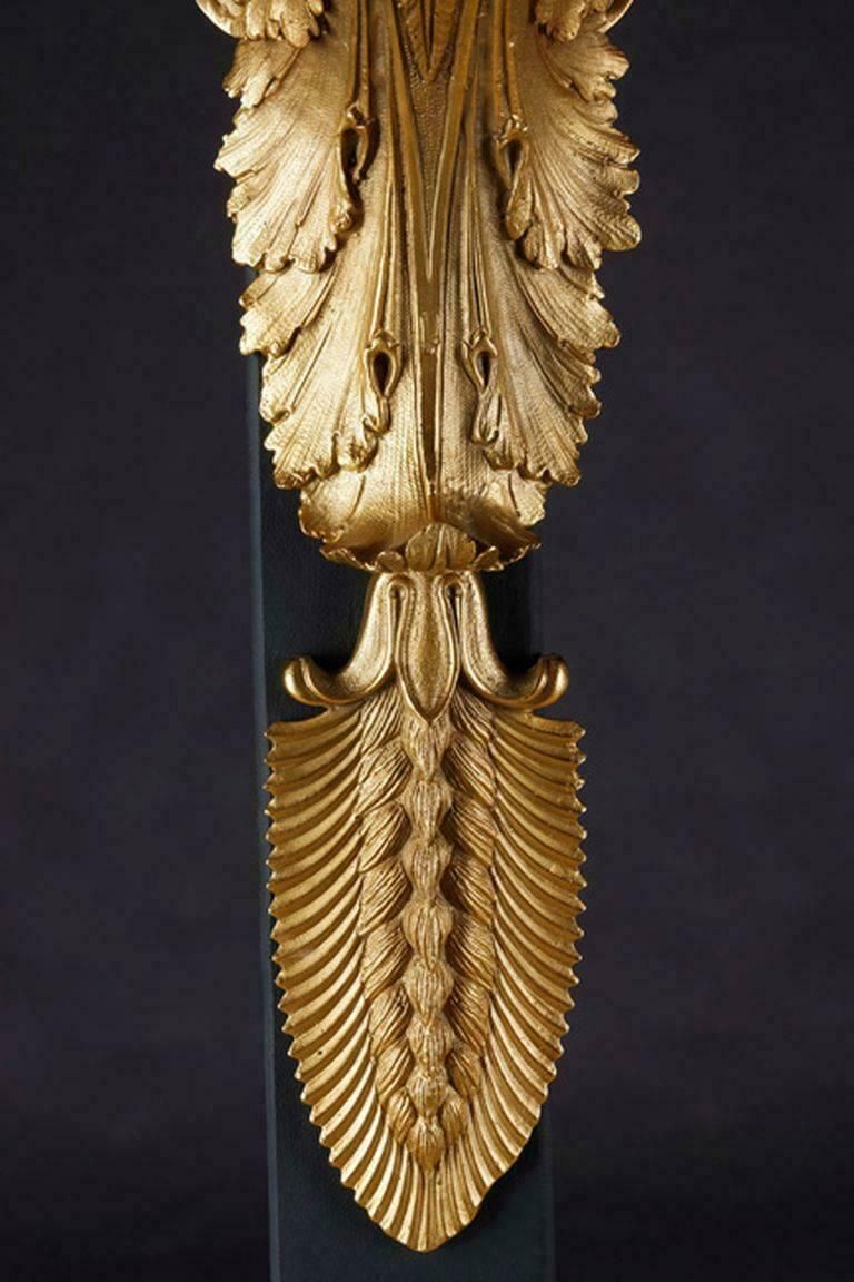 photo for sale 20th Century Empire Style Wall Girdle/Wall Light After Antoine André Ravrio