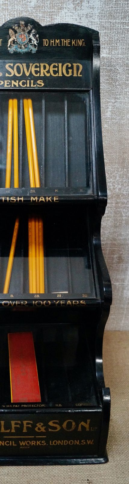 photo for sale A Rare Royal Sovereign Pencil Shop Display Case