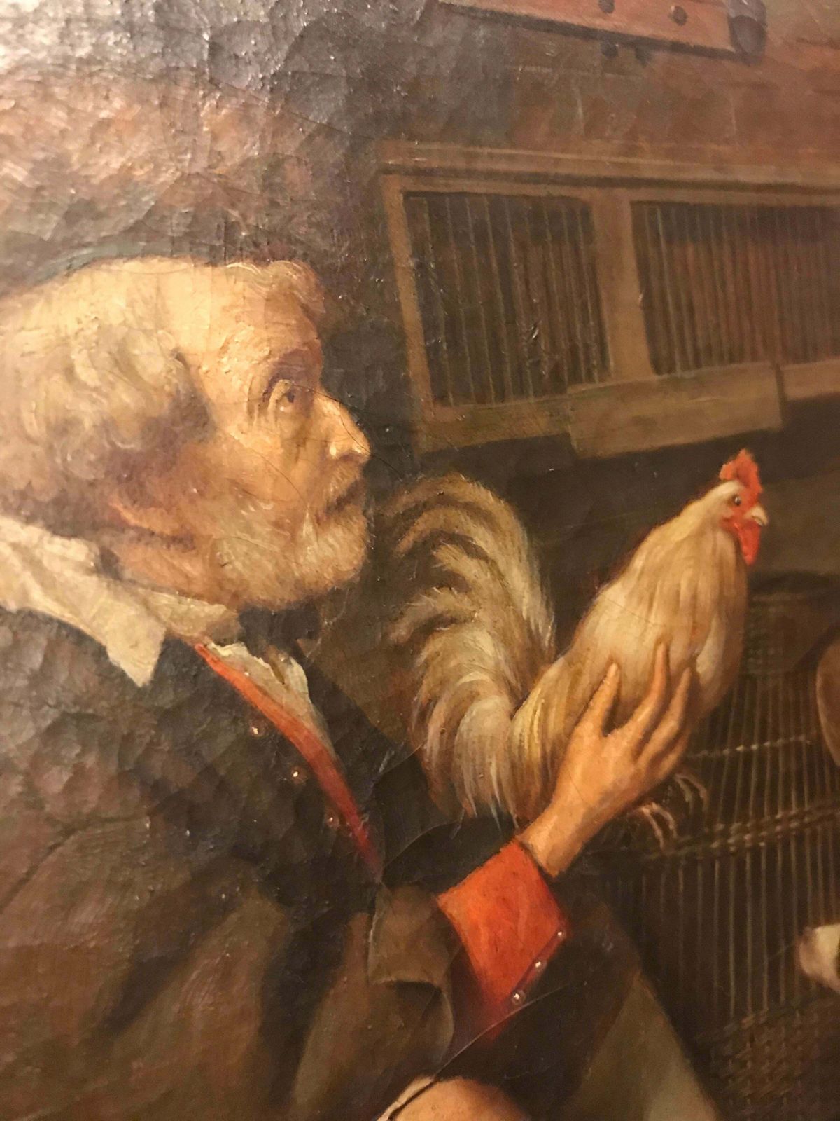 Poultry Seller Oil Painting 1870 Fine Quality To Gabriel Metsu Netherland £3,470.47  9 photo 3123.0