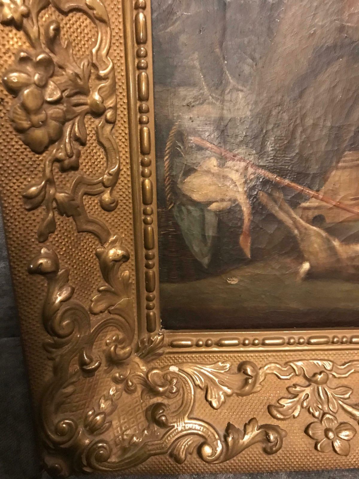 photo for sale Poultry Seller Oil Painting 1870 Fine Quality To Gabriel Metsu Netherland £3,470.47  9
