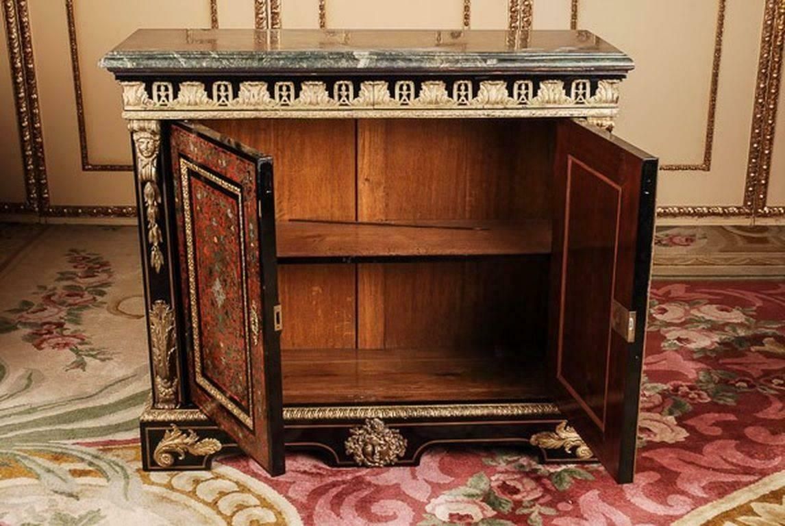 19th Century Louis Quatorze Napoleon III Boulle Meuble D''Appui Commode photo Furniture