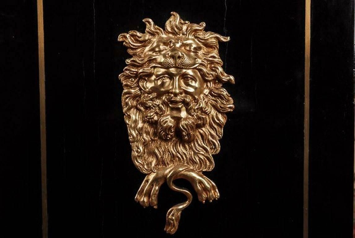 photo for sale 19th Century Louis Quatorze Napoleon III Boulle Meuble D''Appui Commode