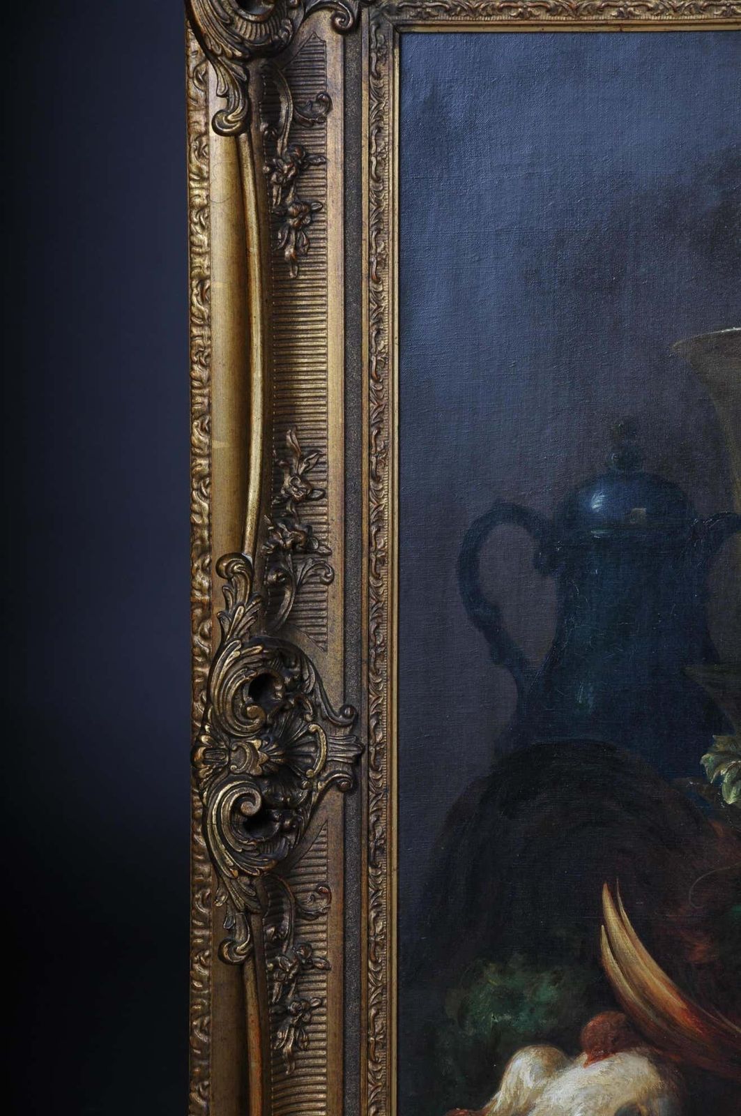 Art Still Life Oil Paintings Sign Reinhard, After Old Master Of The 17th Century photo