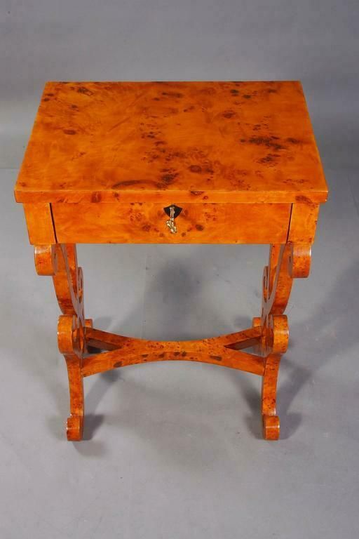 20th Century Vienna Biedermeier Style Salon Table photo furniture