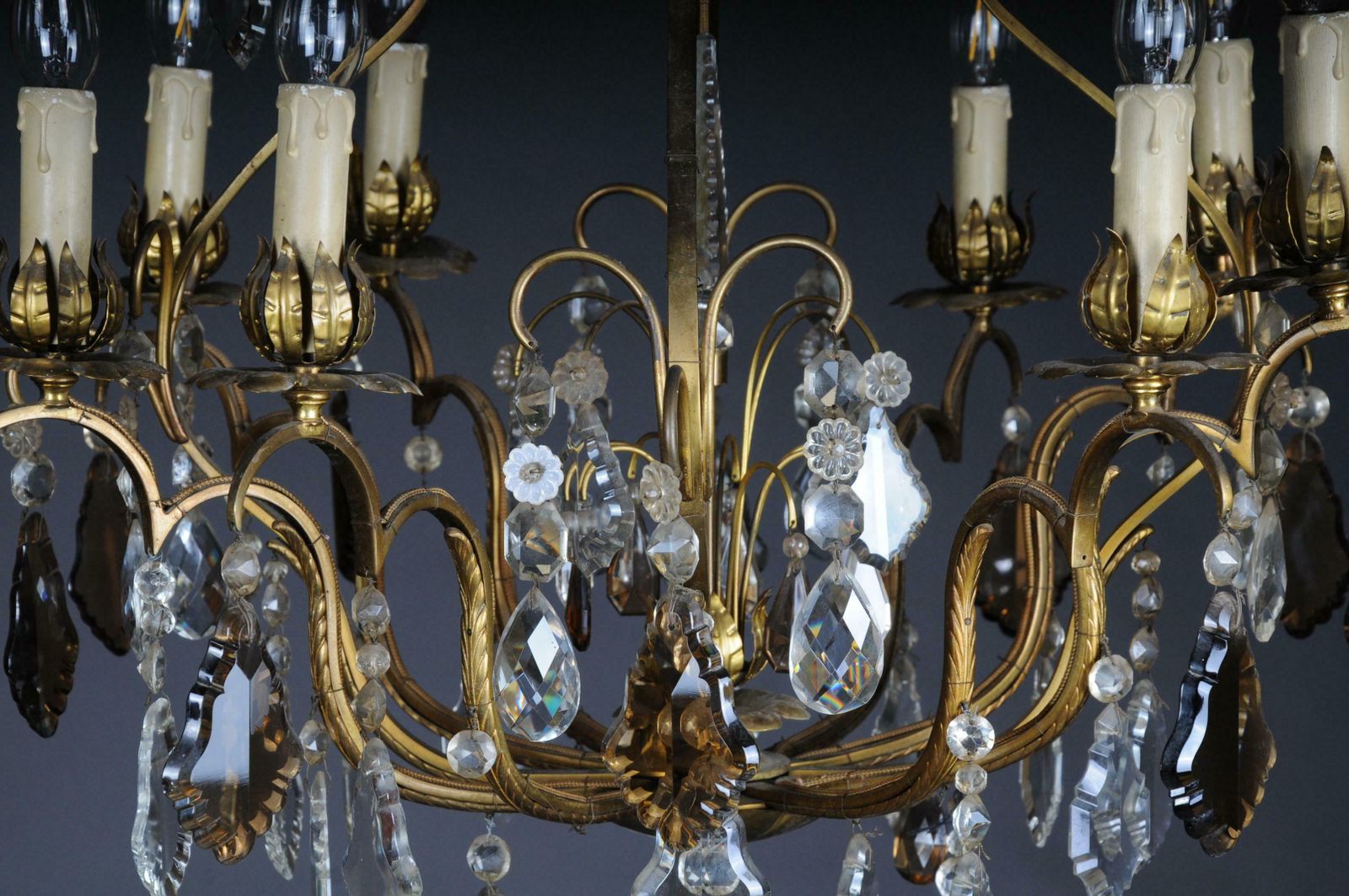 Antique French Baroque Chandelier, Circa 1930 photo 2586.0
