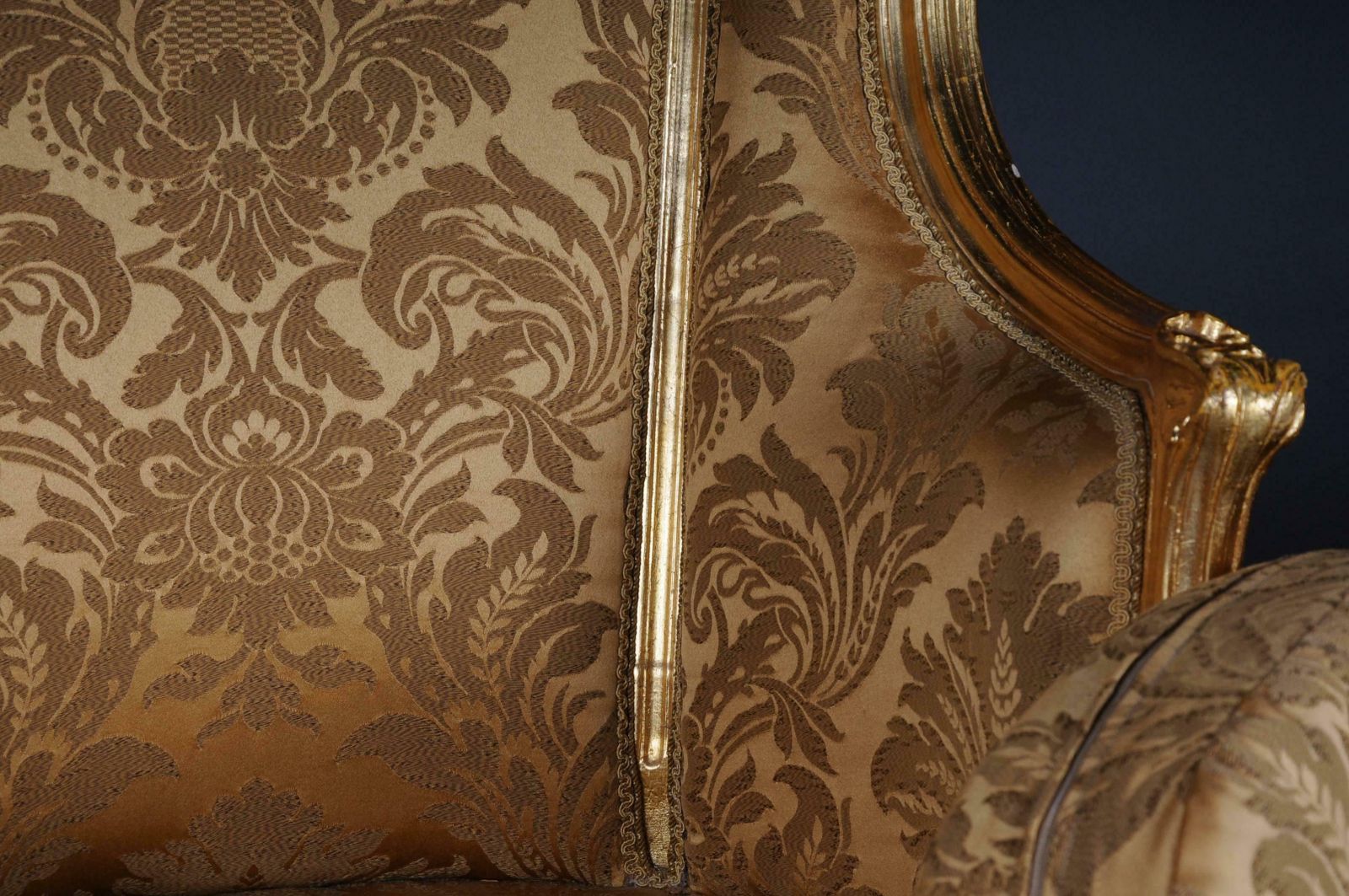 20th Century Louis XV Quinze Bergère Chair Lounge photo buy