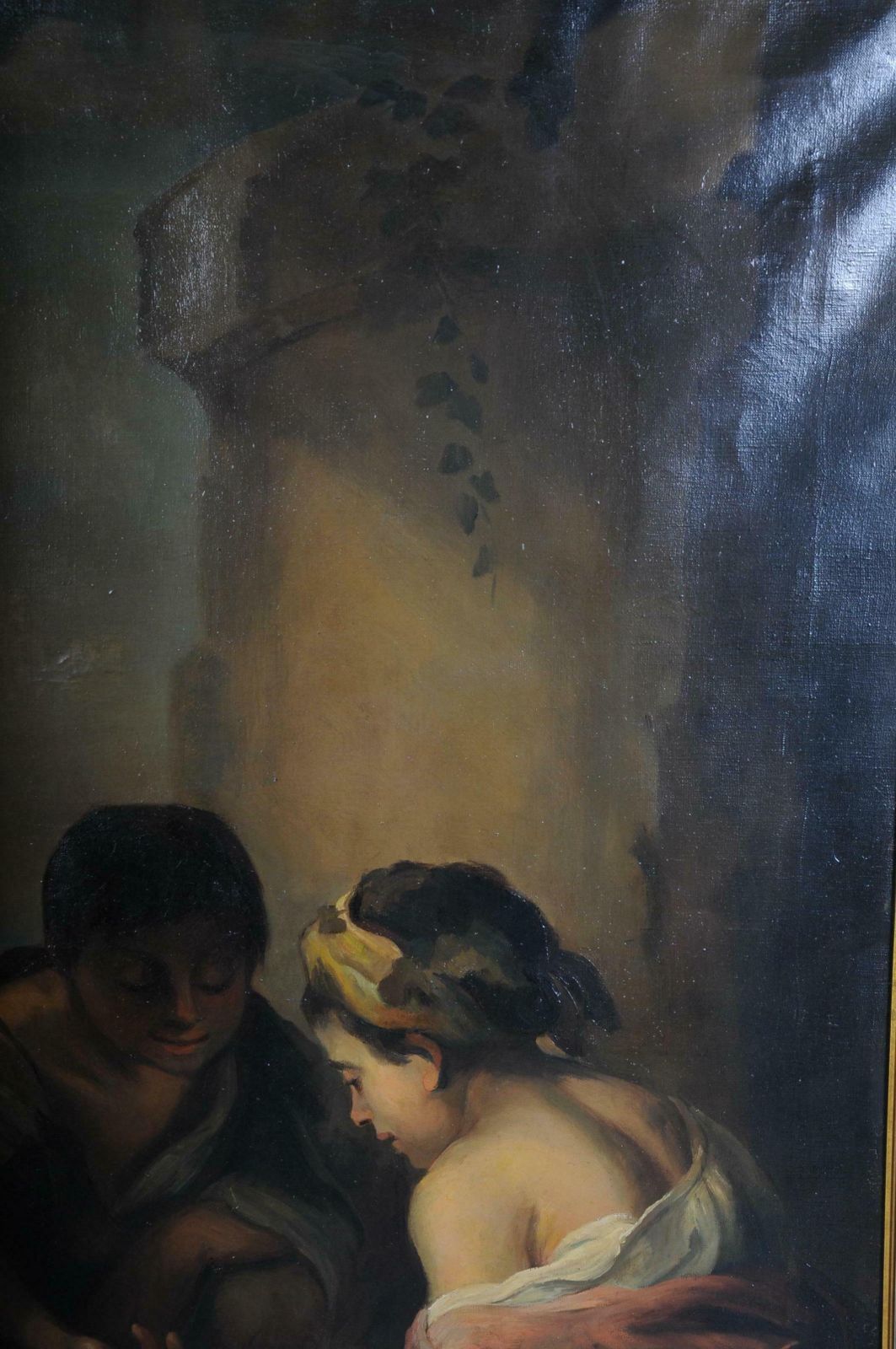 Great Painting Grapes And Melon Eaters After Esteban Murillo Oil Of Canvas photo buy