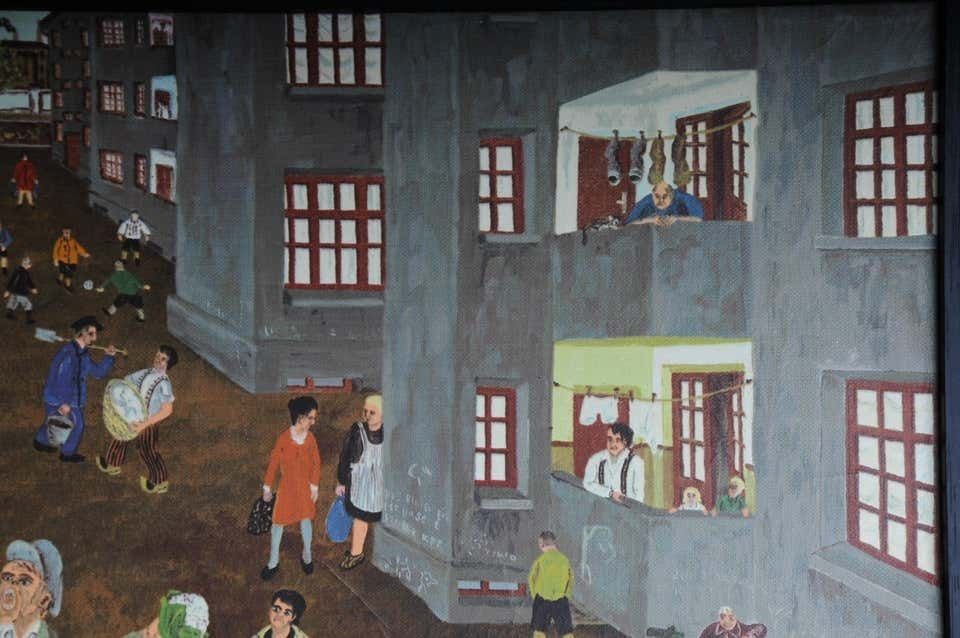 Naive Art Painting By Franz Klekawka photo furniture